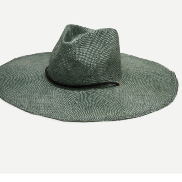 Wyeth Aquamarine straw hat
